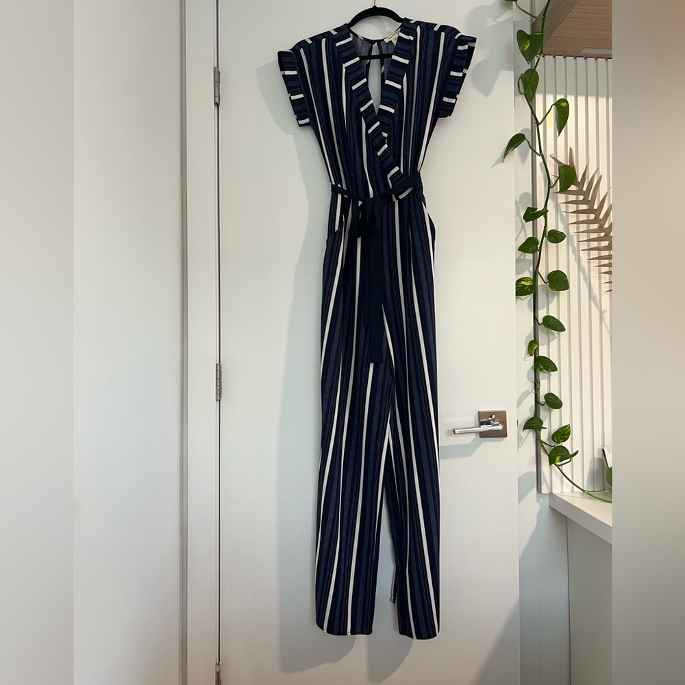Short sleeve jumpsuit